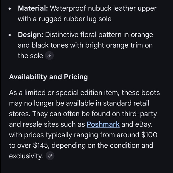 RARE Vintage Timberland Tan and Red Lace Up Boots - Picture 7 of 7